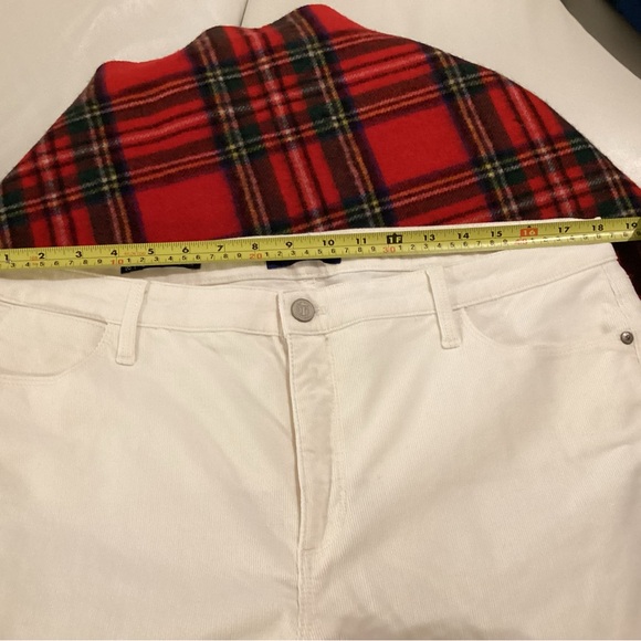 Talbots white corduroy pants - Picture 6 of 9